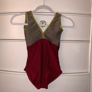 Yumiko Alicia Nylon Leotard